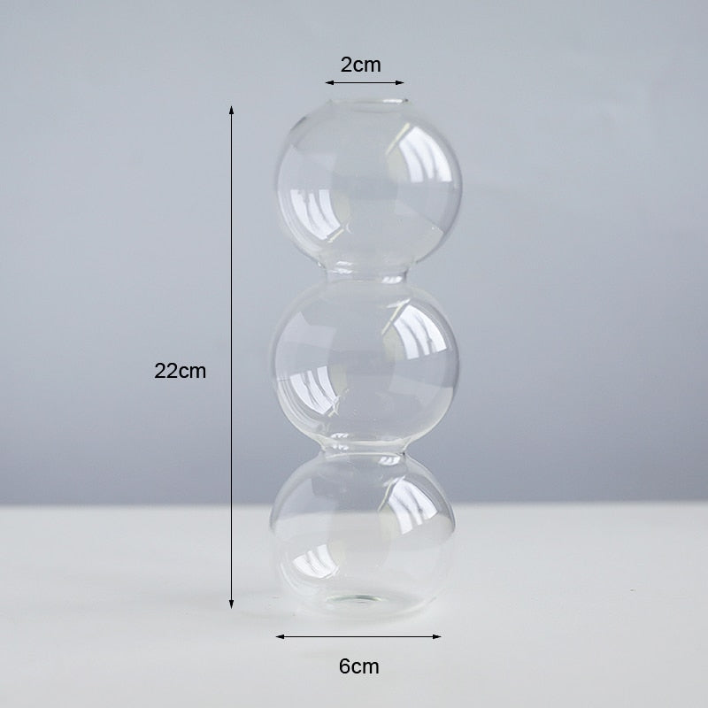 Tall Glass Candle Holders