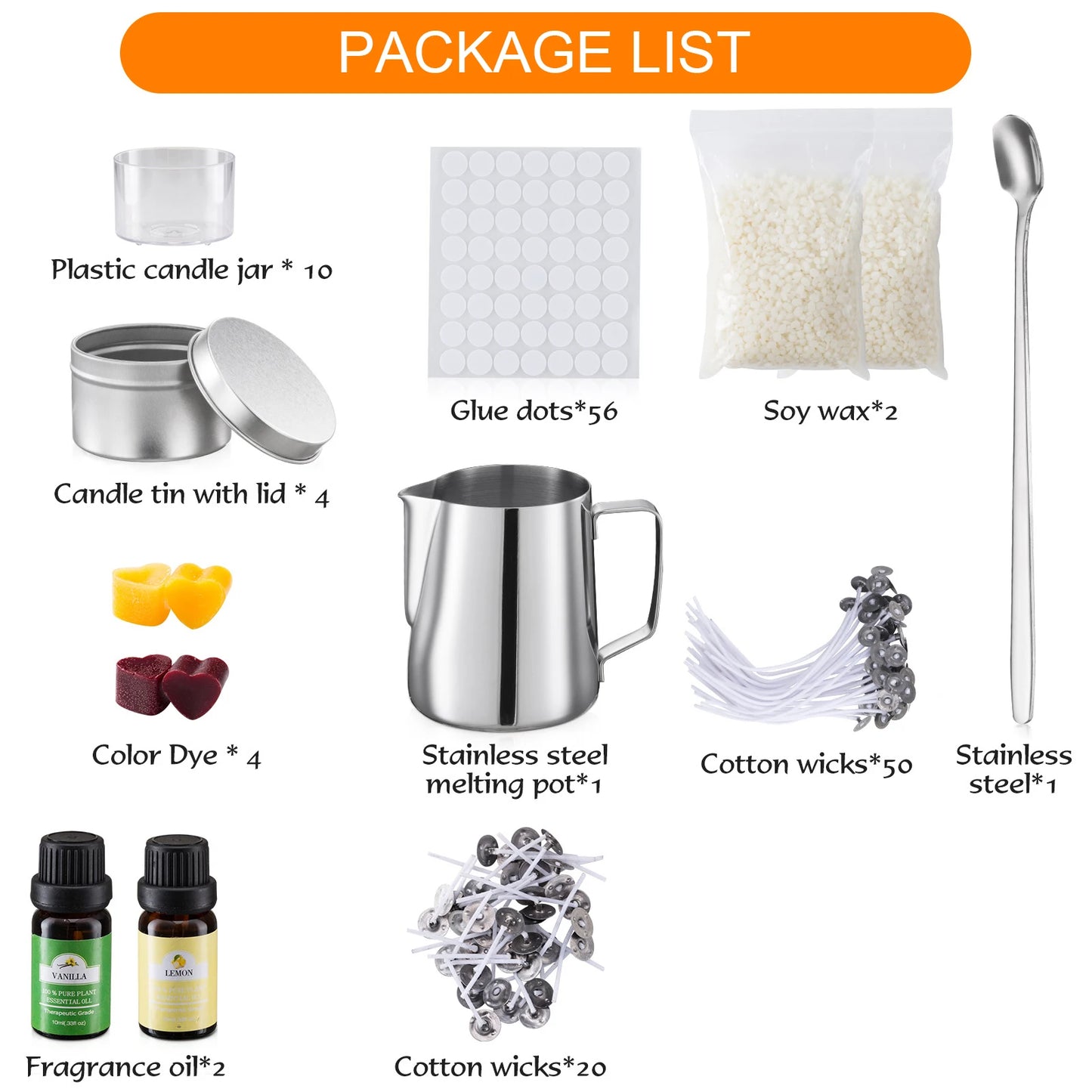 Beginners DIY Candle Making Supplies