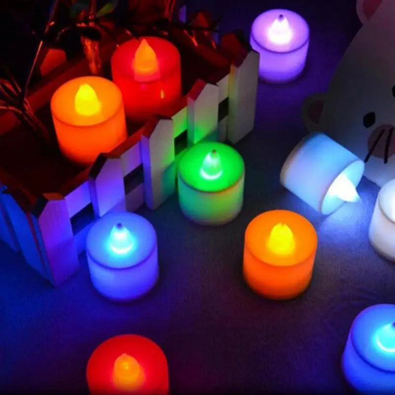 Individual Battery Powered Flameless Tea Light Candle